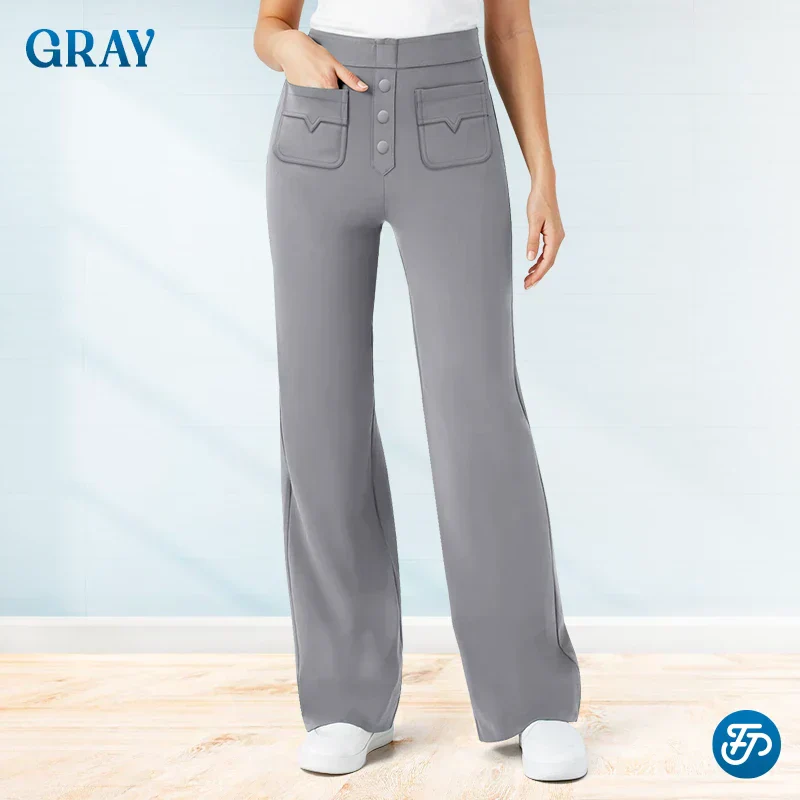 💖2025 NEW TYPE SALE 50% OFF💷 Damen Casual High Waist Stretch Hose