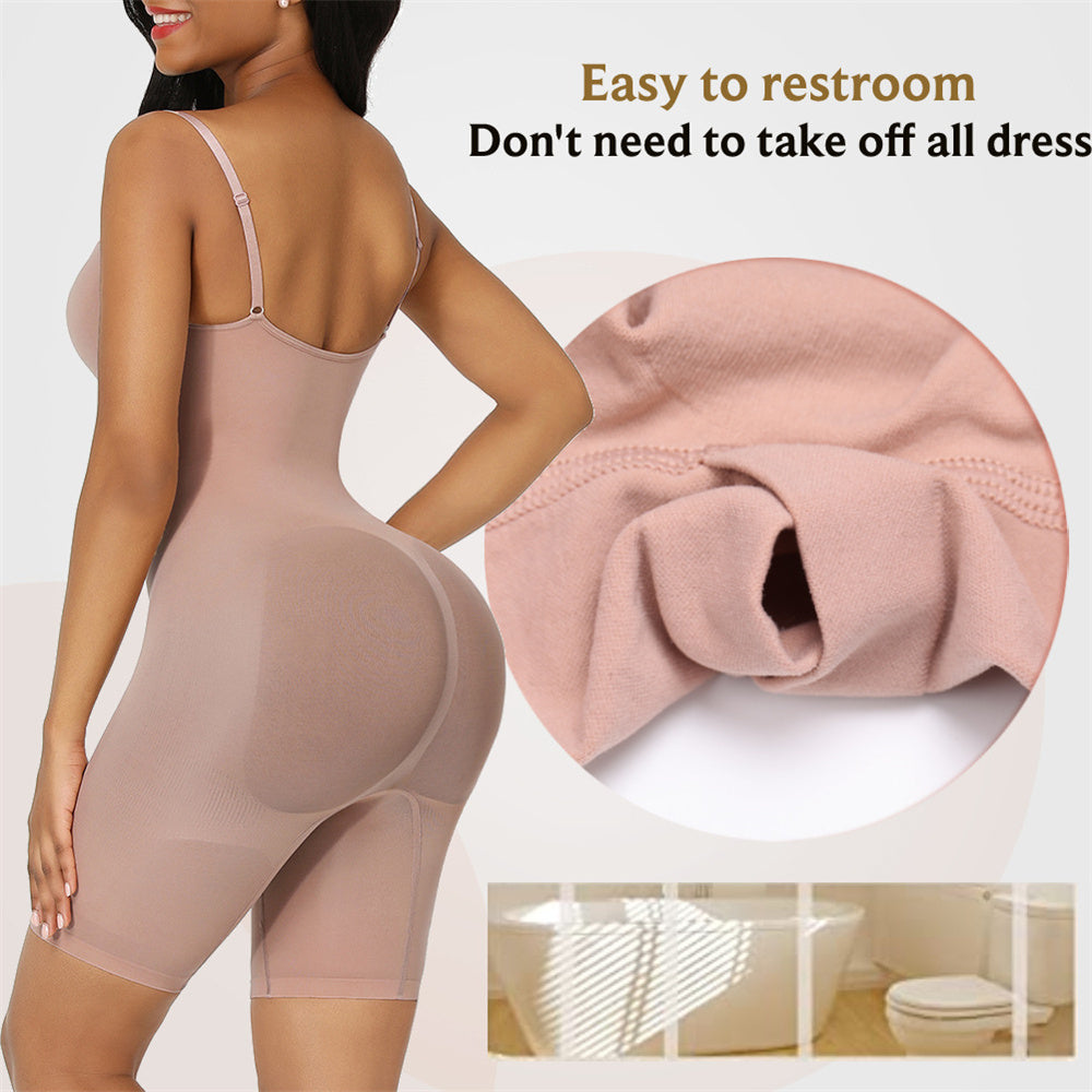 🔥GLÄTTENDER NAHTLOSER BODYSUIT(Offener Schritt)