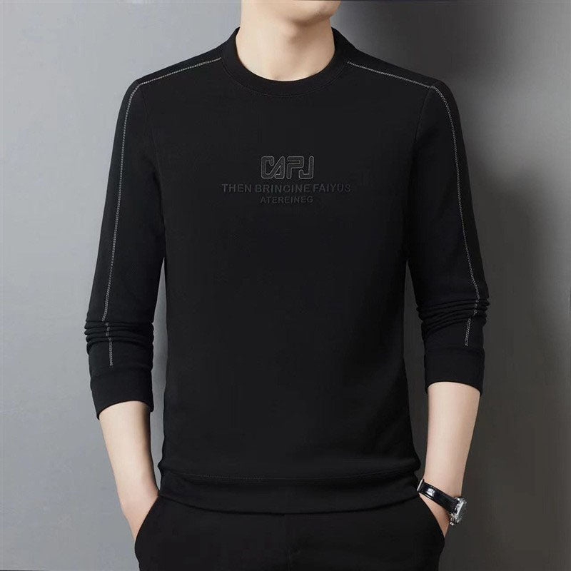 Hochwertiges Thermo-Sweatshirt mit Rundhalsausschnitt für Herren