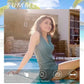 🩷Hot-Sale 49% Rabatt🩷Schwimm-Strampler mit integriertem BH und Shorts mit Taschen