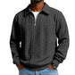 👕 50% RABATT! 🧶 Herren Pullover mit Halb-Reißverschluss – Zopfmuster, Weiche Baumwolle & Perfekt Für Einen Stilvollen Auftritt 👔