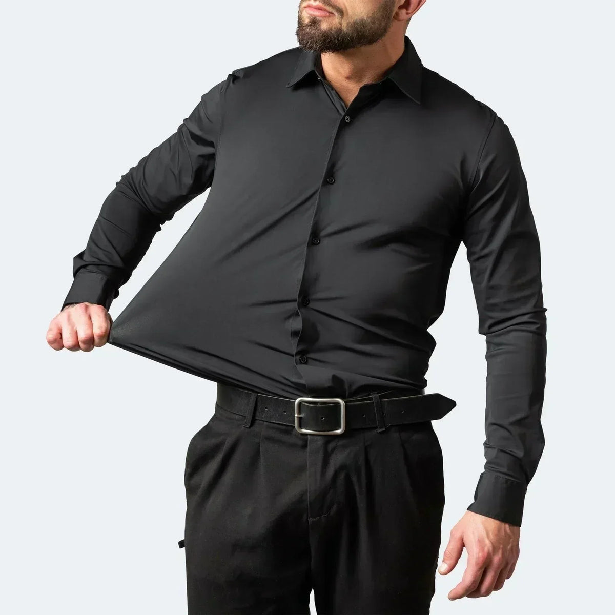 🥳2026 HEISSER VERKAUF🥳💞50K+ VERKAUFT!👦🕊️ 50% RABATT! Herren Kurzarm Businesshemd – Elegant gekleidet, kein Stress. Weicher Stretch, kein Bügeln nötig. Sieht toll aus zu Chinos oder Anzughosen. Perfekt für Geburtstage, Jubiläen oder den Sonntagslook.