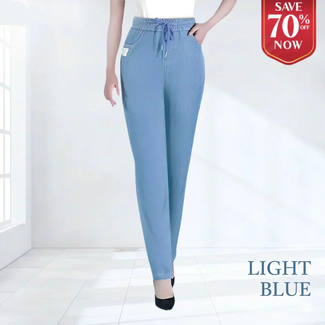 ⏳Nur für kurze Zeit 50 % Rabatt!!💕👖Hochtaillierte, ultra-elastische Mom-Jeans