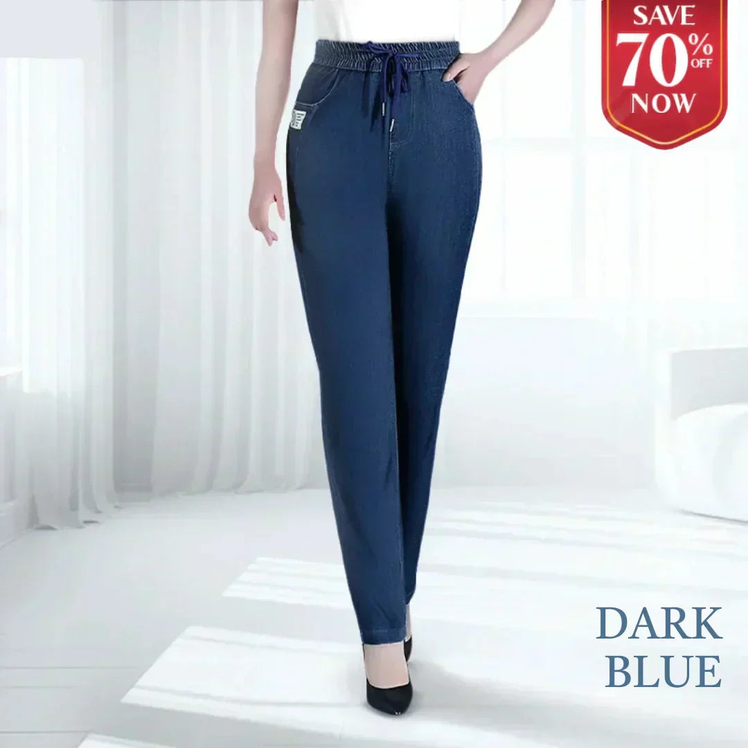⏳Nur für kurze Zeit 50 % Rabatt!!💕👖Hochtaillierte, ultra-elastische Mom-Jeans