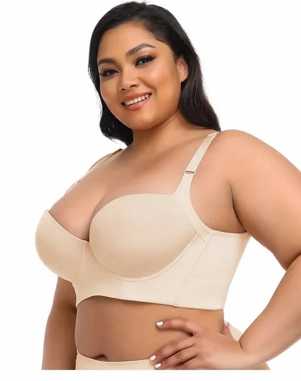 ⏰Maximal 50 % Rabatt!🔥Rückenstraffender BH mit Shapewear