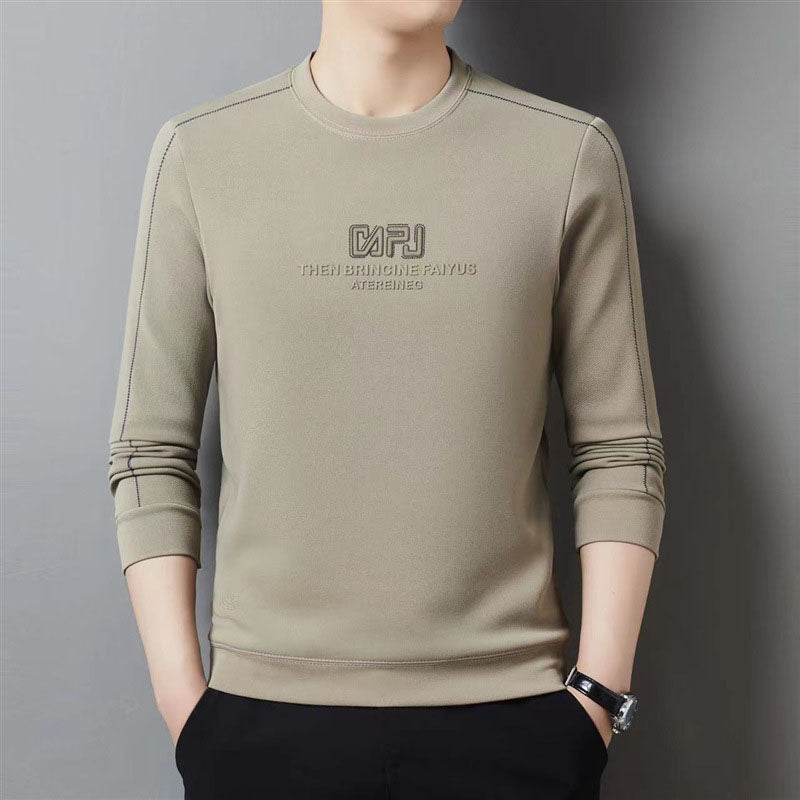 Hochwertiges Thermo-Sweatshirt mit Rundhalsausschnitt für Herren