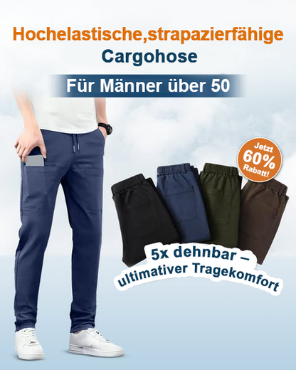 👖Letzter Tag 50% Rabatt!🏆MultiPants – Hochelastische, strapazierfähige Cargohose mit vielen Taschen