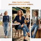 📢📢50%Rabatt!!!✨🔥Damen-Retro-Cropped-Straight-Leg-Jeans👖