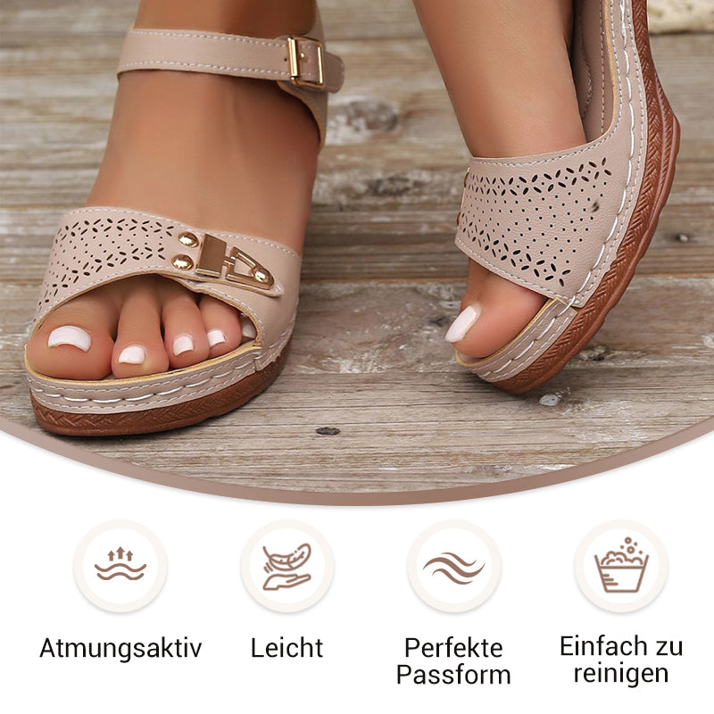 Damen Sandalen mit Blockabsatz