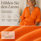 Damen V-Ausschnitt Hochtaillierter Weitbein-Jumpsuit