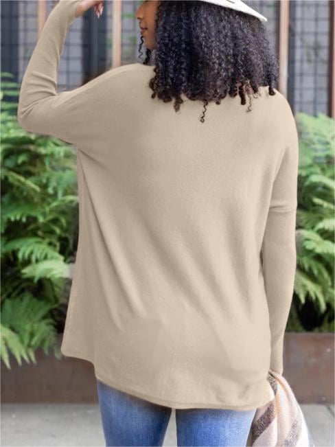 🎁Heißer Verkauf 49% RABATT⏳Langarm-Daumenloch-Pullover-Taschentunika