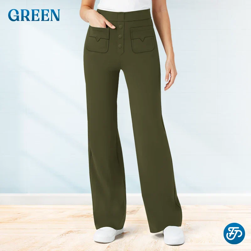 💖2025 NEW TYPE SALE 50% OFF💷 Damen Casual High Waist Stretch Hose