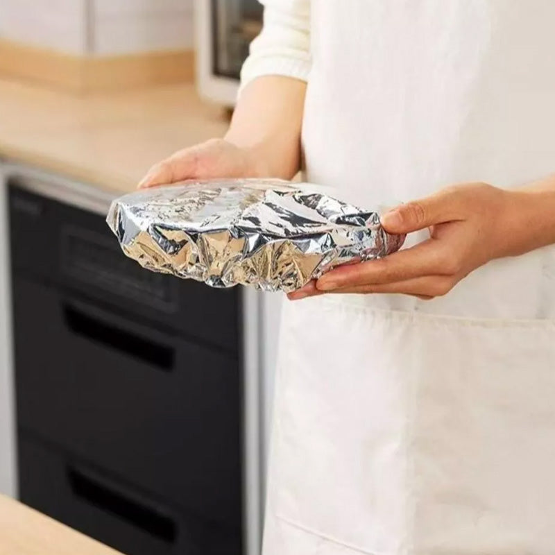 🔥 50 % RABATT 🧊 Intelligente Isolierhülle aus Aluminiumfolie 🍱 Hält Speisen länger warm, wiederverwendbar und perfekt für den täglichen Gebrauch und unterwegs ✨