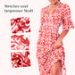 🔥HEIßER VERKAUF 52% RABATT🔥Blumenkleid mit V-Ausschnitt