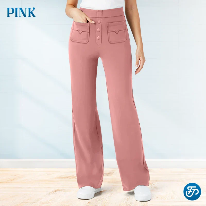 💖2025 NEW TYPE SALE 50% OFF💷 Damen Casual High Waist Stretch Hose