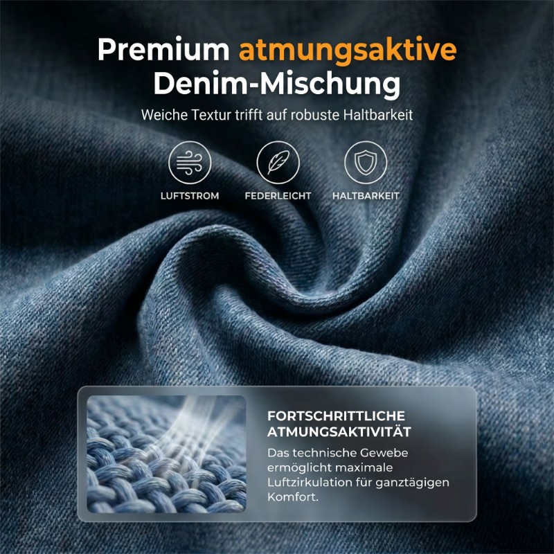 📢📢50%Rabatt!!!👔🔥 Neuheiten – Herren-Freizeit-Denimjacke im Used-Look mit Vintage-Wäsche