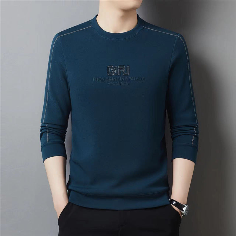 Hochwertiges Thermo-Sweatshirt mit Rundhalsausschnitt für Herren