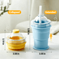 🧊 Foldable Silicone Ice Ball Drink Cup