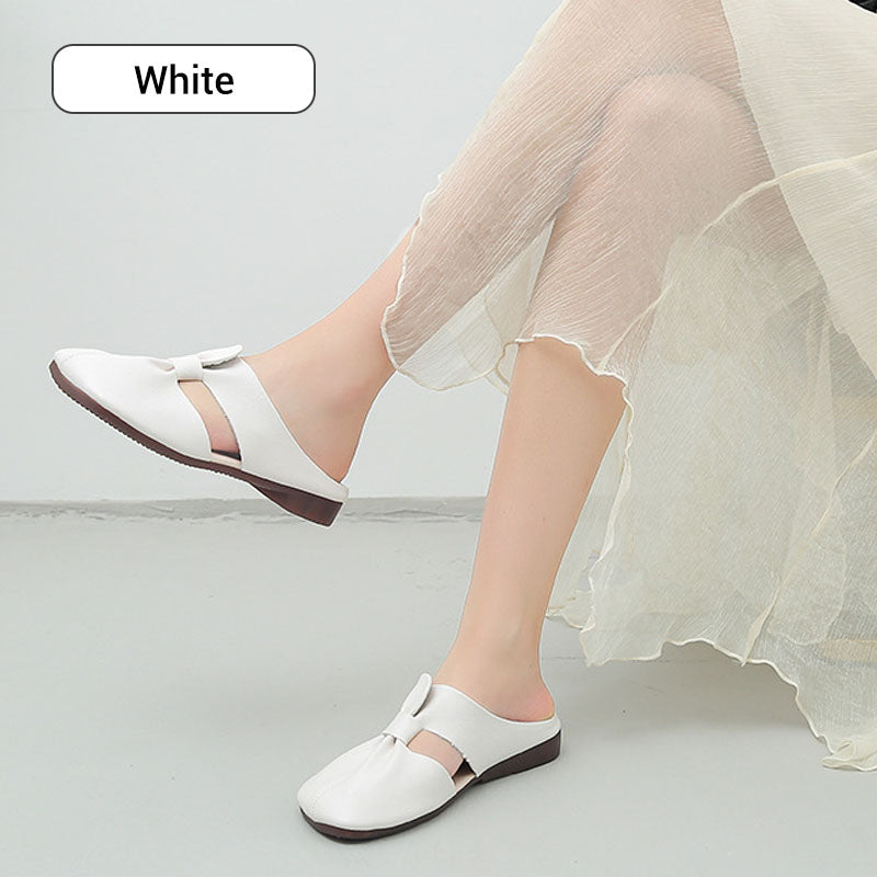 🔥49 % Rabatt!🔥 Damen-Pantoletten mit Knoten und weicher Sohle
