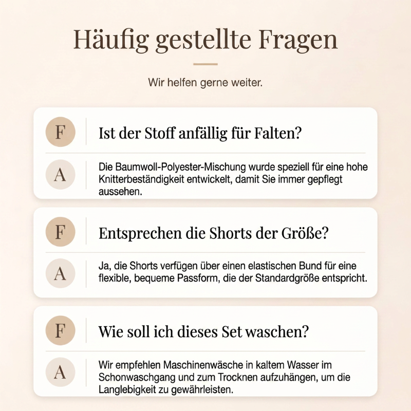⌛Zeitlich begrenztes Angebot – 2-teiliges Kurzarm-Anzugset für Herren