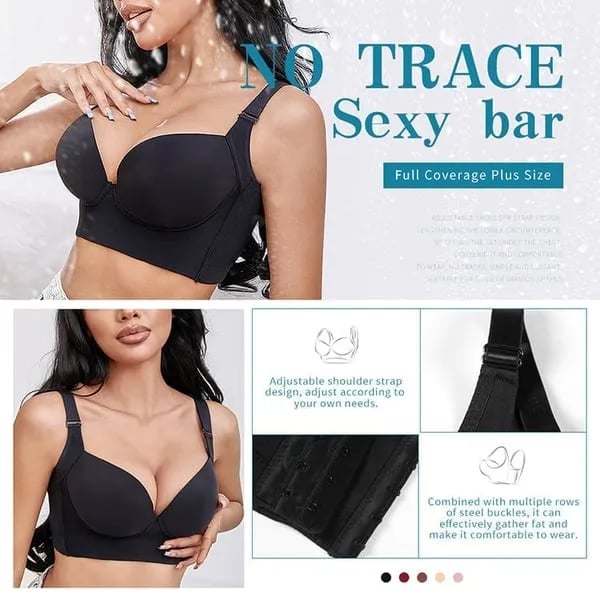 ⏰Maximal 50 % Rabatt!🔥Rückenstraffender BH mit Shapewear