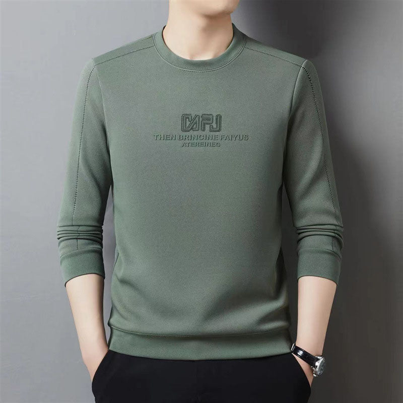 Hochwertiges Thermo-Sweatshirt mit Rundhalsausschnitt für Herren