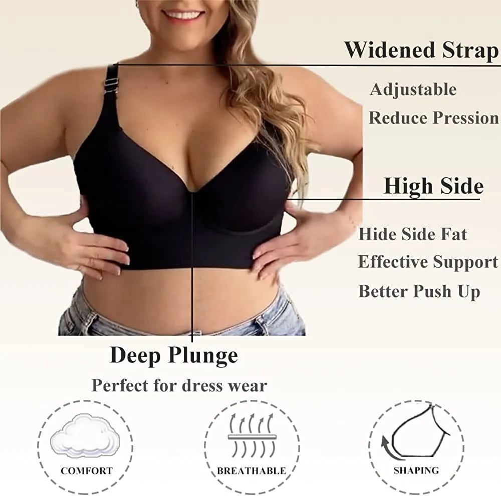 ⏰Maximal 50 % Rabatt!🔥Rückenstraffender BH mit Shapewear