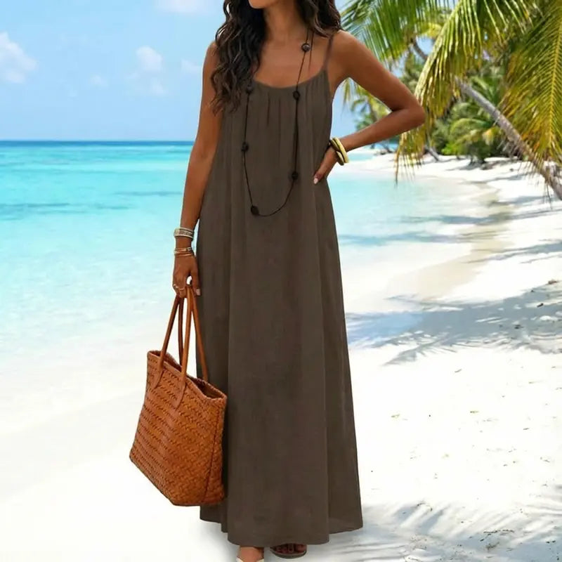 💃Letzter Tag im Angebot: 49% Rabatt!!✨ Damen-Loungewear-Kleid in Unifarben💕