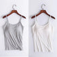Locker sitzendes Tanktop mit integriertem BH