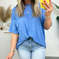 Damen Raw Edge Boxy Tee