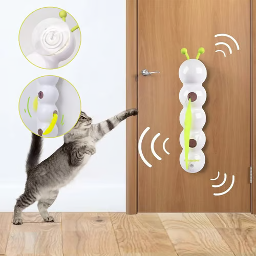 💥2025 Hot Sale🐛Interaktives elektrisches Raupenkatzen-Spielzeug