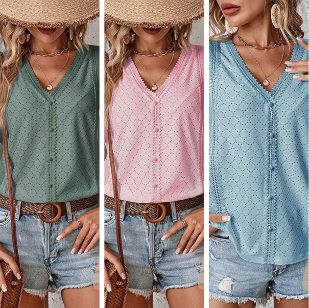 🎁 Hot Sale 50% RABATT ⏳ Neue Damen-Bluse mit kurzen Ärmeln 🔥 Oster-Rabattaktion!