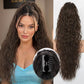 💕LETZTER TAG DER AKTION - 50 % RABATT💕Lockige, gewellte Frizz-Haarverlängerung mit Pferdeschwanz