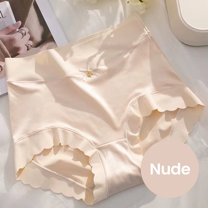 💥Kaufe 1 erhalte 2 gratis🥰Atmungsaktive Damen-Slips aus hochelastischem Satin mit Baumwollfutter, gesund, bequem und nahtlos