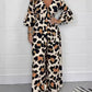 🔥Hot Sale 49% Off🍃Leopardenmuster V-Ausschnitt Jumpsuit