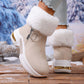 🔥Beliebtes Produkt ！✨Plüschige, warme, höhenverstärkende Stiefeletten für Damen, ein Must-have für Herbst und Winter, modische, bequeme und vielseitige Schuhe🥰