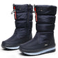 📢📢50% RABATT + FRI FRAKT!!! 🎉✨ Premium-Wasserfeste Winterstiefel mit Kunstfell & rutschfester Sohle für Damen – Wasserdichtes Material, kuscheliges Kunstfell und rutschfeste Sohle – perfekt für einen warmen & sicheren Look im Winter. Jetzt -50%!
