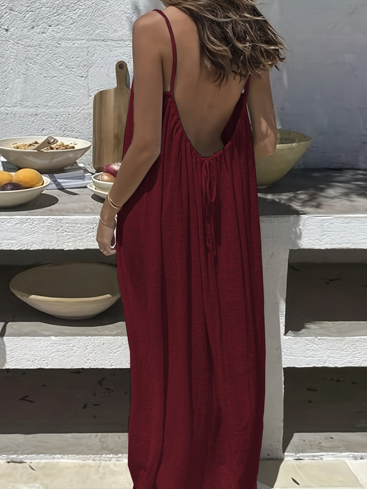💃Letzter Tag im Angebot: 49% Rabatt!!✨ Damen-Loungewear-Kleid in Unifarben💕