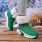 🔥Beliebtes Produkt ！✨Plüschige, warme, höhenverstärkende Stiefeletten für Damen, ein Must-have für Herbst und Winter, modische, bequeme und vielseitige Schuhe🥰
