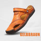 🏆Bis zu 50 % Rabatt!🔥Große Größe Weiches Leder Männer Atmungsaktive Outdoor-Sandalen