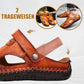 🏆Bis zu 50 % Rabatt!🔥Große Größe Weiches Leder Männer Atmungsaktive Outdoor-Sandalen
