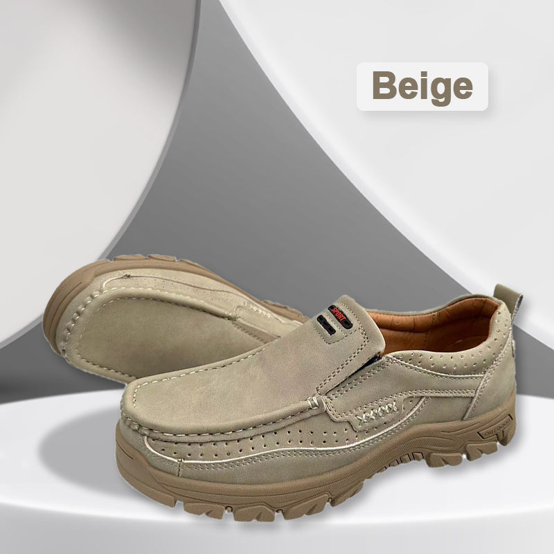 Langlebige Slipper aus PU-Leder für Herren