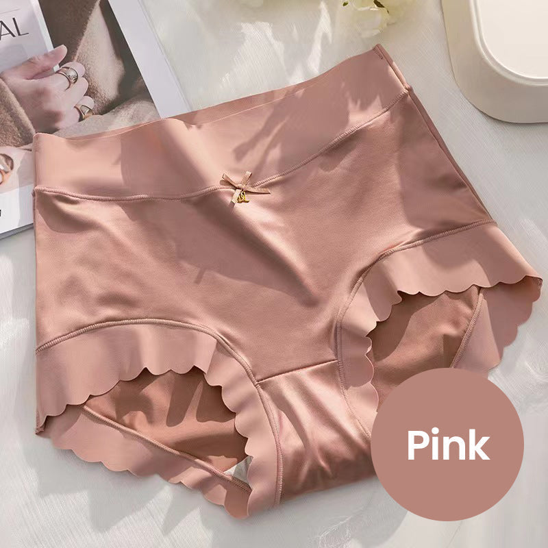 💥Kaufe 1 erhalte 2 gratis🥰Atmungsaktive Damen-Slips aus hochelastischem Satin mit Baumwollfutter, gesund, bequem und nahtlos