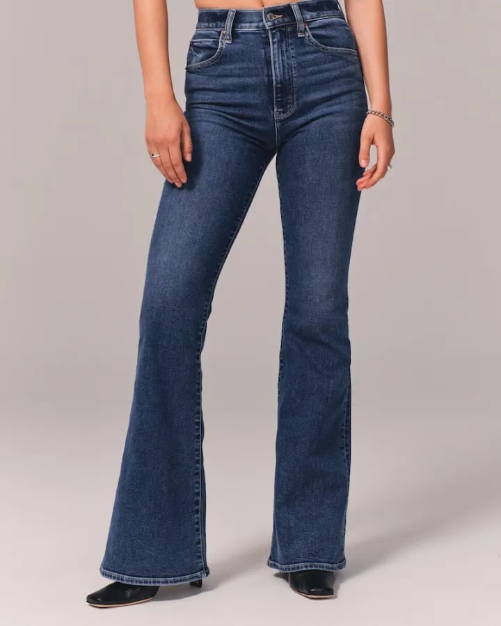 💥Ultrahoch taillierte Stretch-Schlaghosen👖