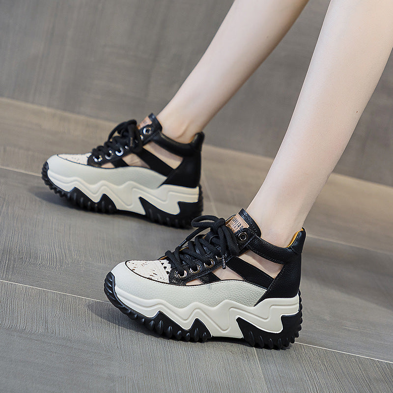 🥰Dicke orthopädische Damenschuhe mit 7,5 cm Absatz✨