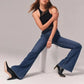 💥Ultrahoch taillierte Stretch-Schlaghosen👖