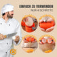 ❄️Sommerfrische 50 % Rabatt!👩‍🍳Semiautomatischer Rührbesen aus Edelstahl – Handbetriebener Eierschläger ohne Batterien für Eier, Sahne, Saucen & Kaffee