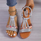 💖💖Frauen neue Sommer Strass Sandalen mit offener Spitze💖💖