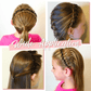 🔥Heißer Verkauf🔥Doppelter Pony-Frisuren-Haarreif