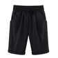 💕 HEISSER SALE50% RABATT🌷Plus Größe Solid Farbe Elastische Taille Lose Cropped Shorts
